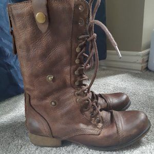 Leather Boots - Steve Madden